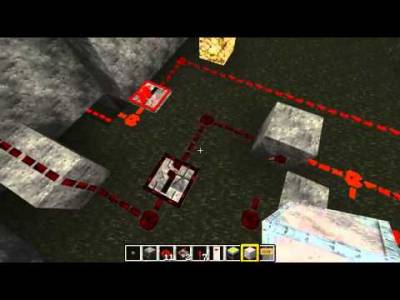 Кодовый замок в minecraft